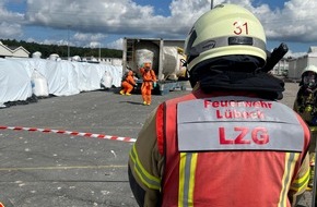 Polizeidirektion Lübeck: POL-HL: HL-Kücknitz / Hafensicherheitsdienst bemerkt Leckage an Tankcontainer