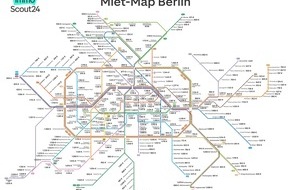 ImmoScout24: Miet-Map Berlin: Bis zu 1.000 Euro Preisunterschied