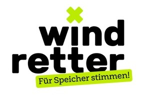 Energy2market GmbH: Ausbau von Speichertechnologien fördern statt saubere Windenergie abregeln - Energy2market unterstützt die Initiative "Windretter"