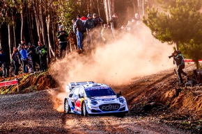 M-Sport Ford kratzt mit dem Puma Hybrid Rally1 bei der WM-Rally Chile erneut an Podestresultat