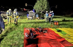 Feuerwehr Bochum: FW-BO: Verkehrsunfall auf der BAB 40