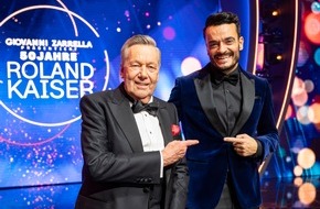 ZDF: "Giovanni Zarrella präsentiert: 50 Jahre Roland Kaiser" im ZDF