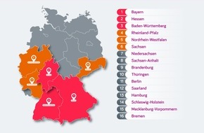 Verti Versicherung AG: Hagel-Atlas 2024: Deutlich mehr Schäden als in den Vorjahren / Süddeutschland wieder besonders stark betroffen