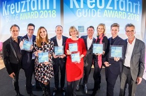 planet c GmbH: Die besten Schiffe des Jahres: Kreuzfahrt Guide Awards 2018 verliehen / KREUZFAHRT GUIDE 2019 in neuem Layout ab sofort im Handel