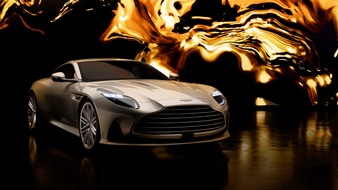 Aston Martin Lagonda of Europe GmbH: Q by Aston Martin feiert mit der DB12 Goldfinger Edition  die 60-jährige Partnerschaft mit James Bond