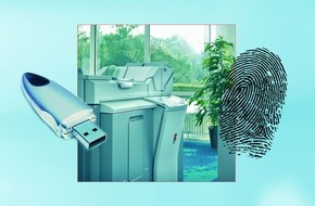 Océ (Schweiz) AG: Eine Weltpremiere zur Orbit-iEX: Drucker werden Fingerabdruck- und USB-tauglich