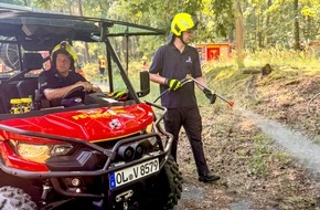 Kreisfeuerwehr Oldenburg: FW-OLL: ++ Korrekturmeldung, weitere Hilfsorganisation nicht erw&auml;hnt ++ Kreisfeuerwehrbereitschaft des Landkreises Oldenburg &uuml;bt erstmals in neuer Struktur im Landkreis Nienburg mit 172 Einsatzkr&auml;ften.