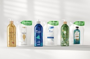 Procter & Gamble GmbH: "Refill the Good": Das erste Nachfüllsystem von P&G Beauty für Shampoo von Pantene Pro-V, Head & Shoulders und Herbal Essences