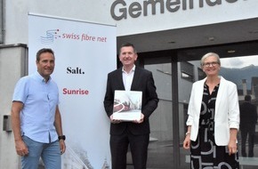 Swiss Fibre Net AG: Swiss Fibre Net AG treibt den FTTH-Netzausbau voran: Weitere Gemeinden der Ostschweiz und des Kantons Zürich haben neu Zugang zu offenem Glasfasernetz