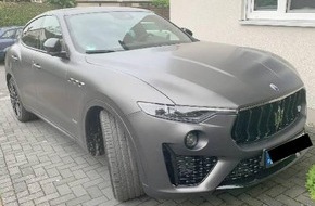 Polizeiinspektion Celle: POL-CE: Hochwertiger Maserati entwendet