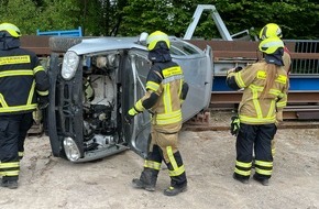 Freiwillige Feuerwehr Mechernich: FW Mechernich: Zugübung des Löschzugs 2 der Stadt Mechernich am 17. Mai 2025