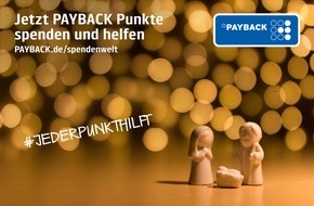 PAYBACK GmbH: Jetzt PAYBACK Punkte spenden für den guten Zweck! / #jederpunkthilft Etwa für Corona-Hilfsprojekte, für Syrien oder Kinder in Not