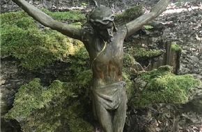 Polizeidirektion Kaiserslautern: POL-PDKL: Christusfigur aufgefunden, Eigentümer gesucht