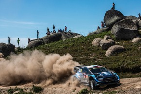 Karger Lohn für starke Vorstellung von M-Sport Ford bei WM-Rallye Portugal