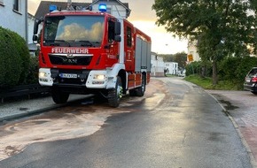 Feuerwehr Sprockhövel: FW-EN: Kilometerlange Ölspur abgestreut