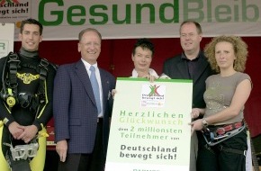 BARMER: Tag des Fun-Sports in NRW / NRW-Ministerpräsident Peer Steinbrück unterstützt Barmer-Initiative