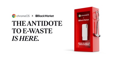 Back Market: Laptops l&auml;nger im Einsatz: Back Market und Google starten ChromeOS Flex USB-Pilotprojekt