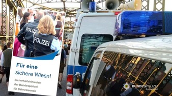 Bundespolizeidirektion München: Bundespolizeidirektion München: Bundespolizei für d'Wiesn gut gerüstet - Für eine sichere An- und Abreise