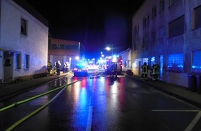 Feuerwehr Gevelsberg: FW-EN: Brand einer Industriebrache in der Mühlenstraße