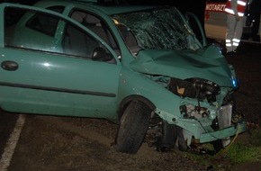 Polizeiinspektion Nienburg / Schaumburg: POL-STH: Erneut schwerer Verkehrsunfall mit jugendlichem Fahrer