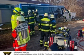 Feuerwehr M&uuml;nchen: FW-M: Wochenendr&uuml;ckblick der Feuerwehr M&uuml;nchen f&uuml;r den 30. Januar bis 1. Februar 2026