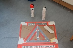Polizeipräsidium Hamm: POL-HAM: "Ihr Fahrzeug ist kein Tresor!" - Polizei warnt vor Diebstahl aus Fahrzeugen