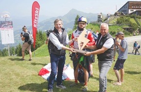 Bergbahn AG Kitzbühel: Guschlbauer erreichte als Erster den Turnpoint Hahnenkamm