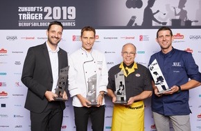 GastroSuisse: Les meilleurs formateurs professionnels de l'année se sont vus décerner le titre de «Porteur d'avenir 2019»: Un engagement exceptionnel pour leurs apprentis