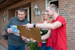 Doppeltes Postcode-Glück in Papenburg