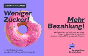Bundesstiftung Gleichstellung: Strukturwandel geschlechtergerecht gestalten und gesellschaftlichen Zusammenhalt st&auml;rken / Bundesstiftung Gleichstellung startet mit Kampagne ins neue Jahr
