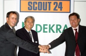 AutoScout24: DEKRA und AutoScout24 bündeln Aktivitäten ihrer Online-Fahrzeugbörsen
/ Europaweite strategische Partnerschaft vereinbart /
Internetplattformen AutoScout24 und FairCar gehen zusammen