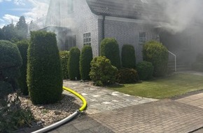 Feuerwehr Recklinghausen: FW-RE: Kellerbrand in Recklinghausen-Suderwich - keine Verletzten
