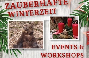 Vier Pfoten - Stiftung für Tierschutz: Termine: Vorweihnachtliche Workshops und Kurse im BÄRENWALD Müritz