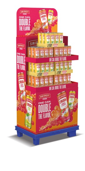 PM: NEU! SMIRNOFF CRUSH MANGO &amp; PFIRSICH UND ZITRONE &amp; LIMETTE