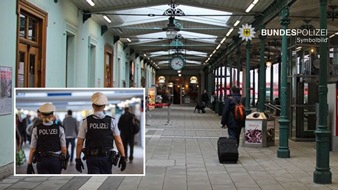 Bundespolizeidirektion München: Bundespolizeidirektion München: Sechsjährige alleine und orientierungslos am Bahnhof Pasing: Mutter war "nur kurz Wasser holen"