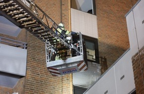 Feuerwehr Kleve: FW-KLE: Wohnungsbrand an der Triftstraße