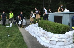 Feuerwehr Bergisch Gladbach: FW-GL: Einsatzkräfte der Feuerwehr Bergisch Gladbach erneut in Leichlingen im Einsatz