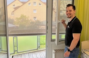 Dr. Becker Klinikgesellschaft: Klinik bereitet sich mit Schutzkonzept und neuen Fenster auf Hitzeperioden vor