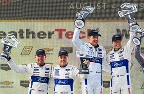 Ford-Werke GmbH: Ford Chip Ganassi Racing feiert mit dem Ford GT Doppelsieg in Road America (FOTO)