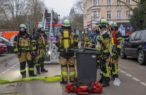 Feuerwehr Essen: FW-E: Kellerbrand im Essener Nordviertel - Feuerwehr im Einsatz