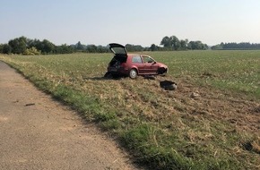 Polizeidirektion Landau: POL-PDLD: Fahrzeugführerin auf A65 außer Kontrolle