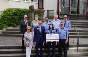 Hochschule der Polizei: HDP-RP: Hochschule der Polizei spendet für Hochwassergeschädigte in Rheinland-Pfalz