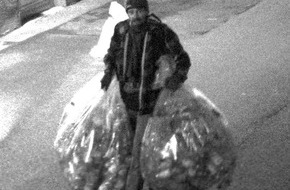 Polizei Bonn: POL-BN: Foto-Fahndung: Diebstahl von Pfandflaschen - Wer kennt diesen Mann?