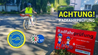 Polizei Gütersloh: POL-GT: Fahrradprüfung an der Grundschule Loxten-Bockhorst