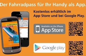 Polizeipräsidium Trier: POL-PPTR: Keine Chance für Fahrrad-Diebe! Polizei-Tipp:  Kostenlose FAHRRADPASS-App zum Schutz vor Fahrrad-Dieben.