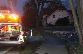 Polizei Minden-Lübbecke: POL-MI: Fahrradfahrer verunglückt tödlich