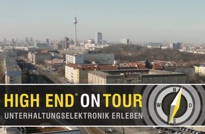 HIGH END ON TOUR / Die Messe zum genussvollen Musikhören im Hannover Congress Centrum (HCC)