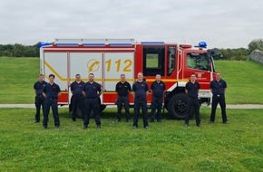 Feuerwehr Dinslaken: FW Dinslaken: Pumpenmaschinisten - Lehrgang 02/2021 erfolgreich beendet.