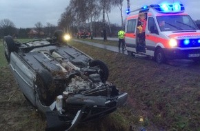 Polizeiinspektion Harburg: POL-WL: ++ Garlstorf- schwerer Verkehrsunfall auf der Landesstraße ++