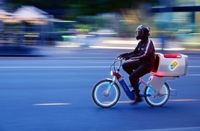 Domino's Pizza Deutschland GmbH: Domino's präsentiert das Delivery Bike der Zukunft / Das Domino's dxb ist die Vision einer zukünftigen Lieferflotte